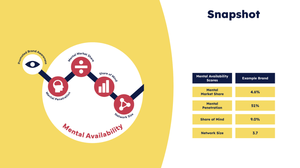 Snapshot of the Mental Availability Scores