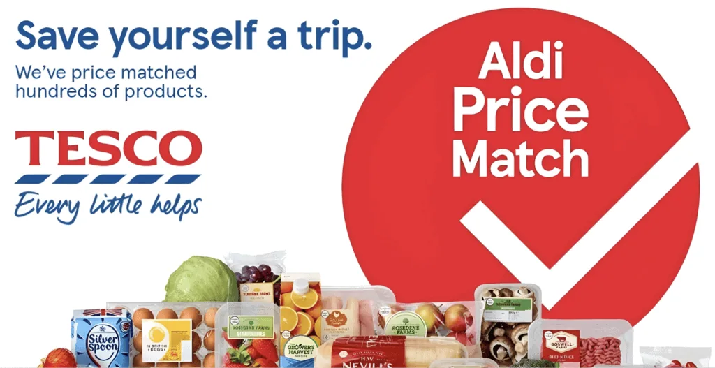 Tesco price match offer highlights that brand owners are not completely in control of its brand's mental availability.