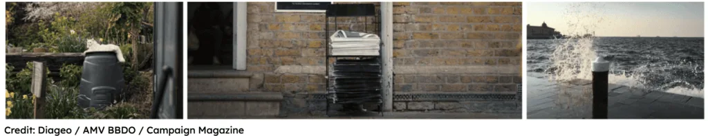 Distinctive Brand Assets used brilliantly by Guinness when welcoming people back to the pub post Covid.